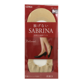 【SABRINA】サブリナ　フットカバー 浅履き　ナチュラルベージュ