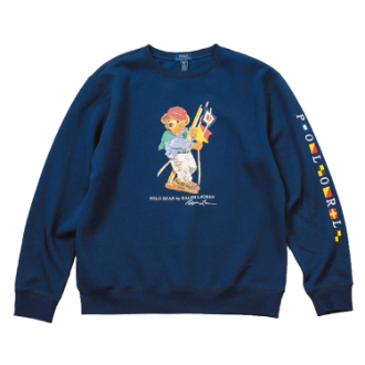 POLO RALPH LAUREN/ポロラルフローレン】ポロベアー裏起毛クルー