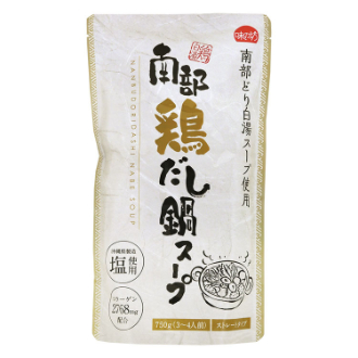 味の坊  南部鶏だし鍋スープ  750g