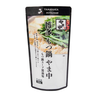 博多もつ鍋やま中監修 もつ鍋スープ醤油味  600g