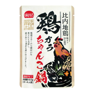 比内地鶏 鶏ガラちゃんこ鍋  150g