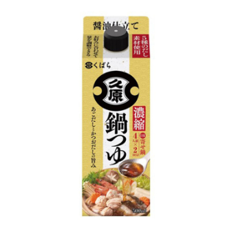 久原 濃縮鍋つゆ  500ml