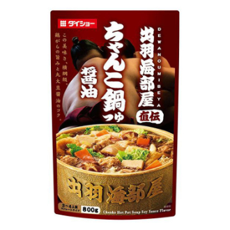 出羽海部屋直伝 ちゃんこ鍋つゆ 醤油  800g