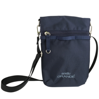 【anello】アネロ GRANDE DC2　縦型ミニショルダーバッグ　ネイビー
