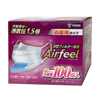 Airfeel エアフィールマスク  小さめ  100枚入