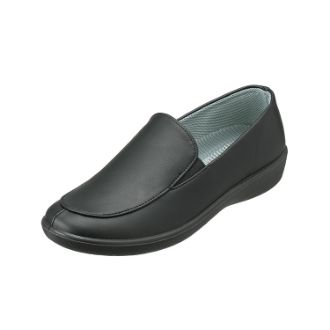 【PANSY】パンジー　レディース　生活防水スリッポンシューズ HN2324　黒 22.5cm