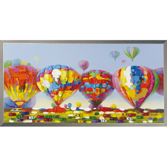 オイルペイントアート　エアバルーン