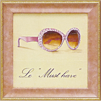 ミニゲルアートフレーム　マルコ ファビアノ　「ル　マスト　ハブ」