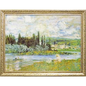 ミュージアムシリーズ　モネ　「Vetheuil　sur　Seine1880」
