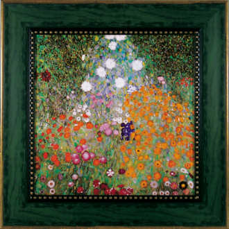 ミュージアムシリーズ　クリムト　「フラワーガーデン」