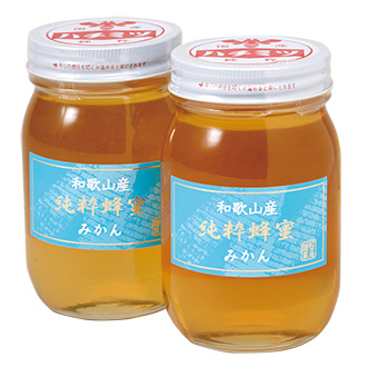 健康補助食品 食品 紀州 和歌山 みかん蜂蜜 2瓶セット ビジター表示商品 ファンビ寺内ネットストア