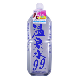 鹿児島垂水 温泉水99 天然アルカリイオン水 2L 6本セット(1箱)