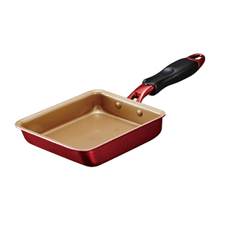 【evercookα】エバークックα 玉子焼き 13×18cm