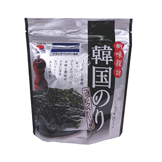 韓国のり ブラックペッパー味