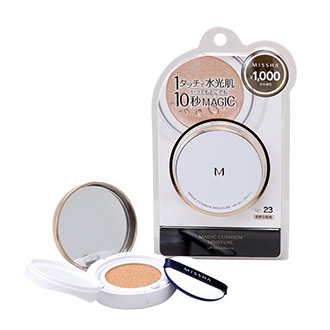 〔コスメ・スキンケア〕　ミシャ　Mクッションファンデーションモイスチャー