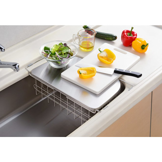【AUX】オークス  調理スペースが広がるトレー＆水切り