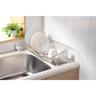 【AUX】オークス  幅18cmに置ける水切りカゴ