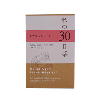 生活の木 私の30日茶 東方美人ブレンド ティーバッグ 30個入り