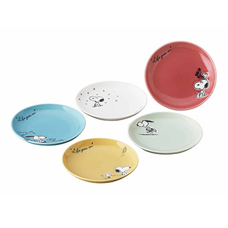 【SNOOPY】スヌーピー ファイブプレートセット