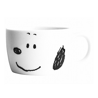 【SNOOPY】スヌーピー PEANUTS(ピーナッツ)  シンプルフェイス マグカップ(230ml)