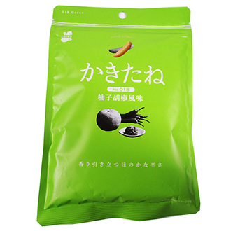 かきたね 018  Green  柚子胡椒風味