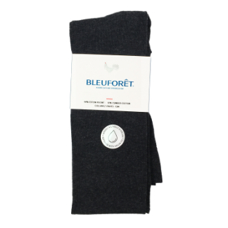 【BLEU FORET】ブルーフォレ　コットンタイツ　T8H/Anthracite　XL