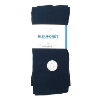 【BLEU FORET】ブルーフォレ　コットンタイツ　G9Z/Marine　S