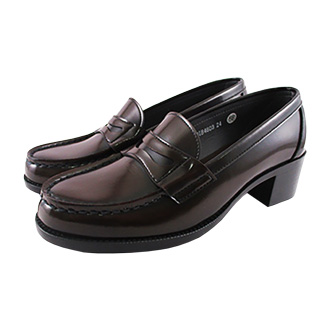 【HARUTA】ハルタ　レディース　ヒールアップローファー 3E　#4603　ジャマイカ　25.0cm