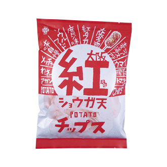 アイデアパッケージ 大阪紅ショウガ天ポテトチップス