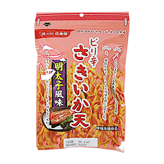 ピリ辛さきいか天 明太子風味