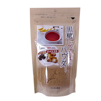 国産黒糖しょうがパウダー
