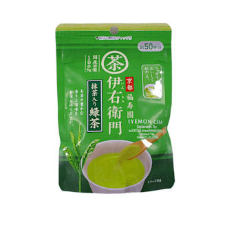 京都福寿園 伊右衛門 抹茶入りインスタント緑茶