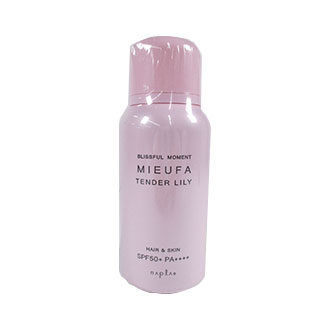 【NAPLA】ナプラ ミーファ フレグランスUVスプレー80g ＜テンダーリリィ＞