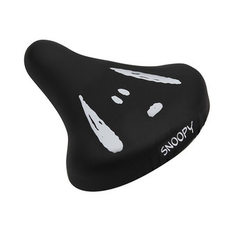 サドルカバー　スヌーピーフェイス