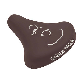 【SNOOPY】スヌーピー　　サドルカバー　チャーリーフェイス