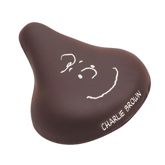 【SNOOPY】スヌーピー　サドルカバー　大型　チャーリーフェイス