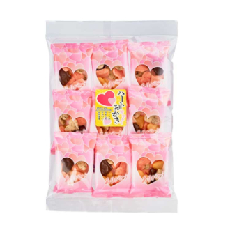 【おかき】ハートおかき ありがとうピロ