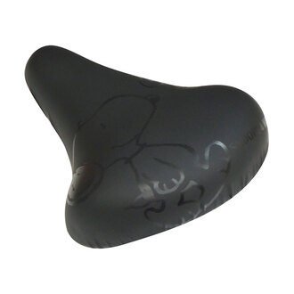 サドルカバー　スヌーピーフレンズ　ブラック