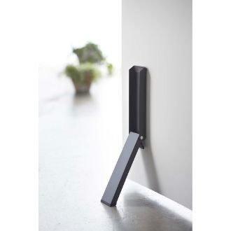 マグネット折り畳みドアストッパー　スマート　ブラック