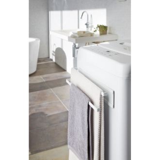 洗濯機横マグネットタオルハンガー２段　プレート