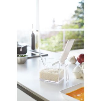 調味料ストッカー　アクア　Ｌ