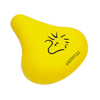 【SNOOPY】スヌーピー　サドルカバー　大型　 ウッドストックフェイス