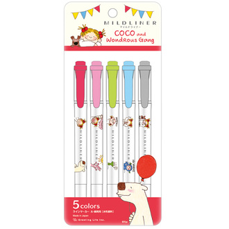 ココマイルドライナー５色セット