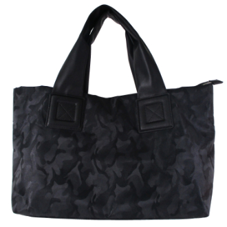 【B-Style】ナイロントートバッグ　迷彩BLACK