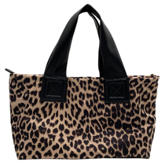 【B-Style】ナイロントートバッグ　ヒョウ柄