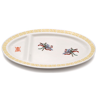 おまち堂 ギョウザ皿 鳳凰