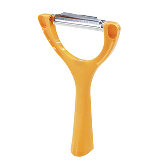 【MARNA】マーナ お料理はかどるくるりんピーラー イエロー