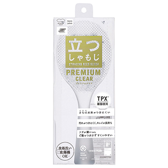 【MARNA】マーナ 立つしゃもじプレミアム クリア