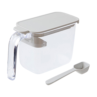 【MARNA】マーナ 調味料ポット グレー