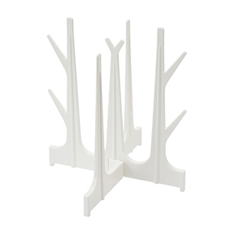 【MARNA】マーナ ボトル水切りスタンド ホワイト